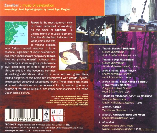 Zanzibar: Music Of Celebration [CD]