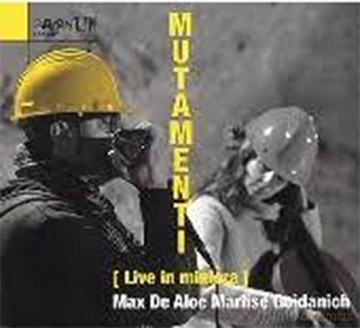De Aloe Max: Mutamenti (Live In Miniera) [CD]