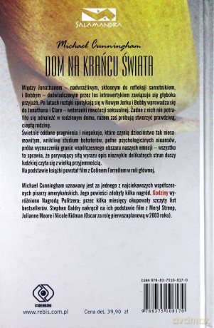 Dom Na Krańcu Świata - Michael Cunningham [KSIĄŻKA]