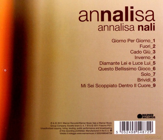Annalisa: Nali [CD]