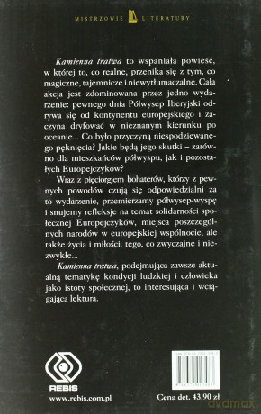 Kamienna Tratwa - Jose Saramago [KSIĄŻKA]