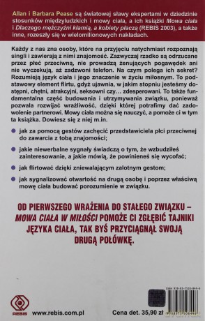 Mowa Ciała W Miłości - Allan Pease, Barbara Pease [KSIĄŻKA]