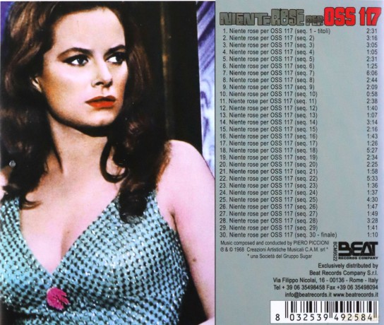 Piero Piccioni: Niente Rose Per Oss117 [CD]