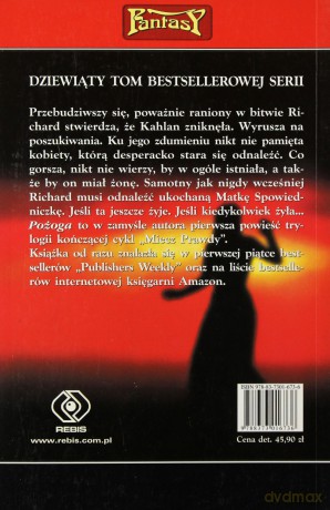 Pożoga - Terry Goodkind [KSIĄŻKA]