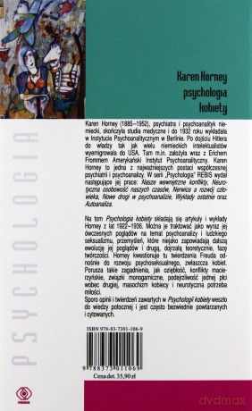 Psychologia kobiety - Karen Horney [KSIĄŻKA]