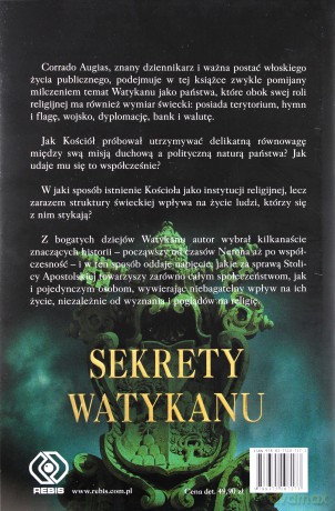 Sekrety Watykanu - Corrado Augias [KSIĄŻKA]