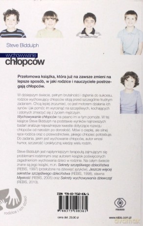Wychowywanie Chłopców - Steve Biddulph [KSIĄŻKA]