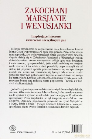 Zakochani Marsjanie I Wenusjanki - John Gray [KSIĄŻKA]