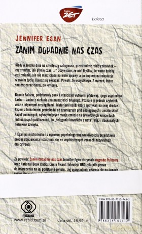 Zanim Dopadnie Nas Czas - Jennifer Egan [KSIĄŻKA]
