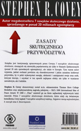 Zasady skutecznego przywództwa - Stephen R. Covey [KSIĄŻKA]