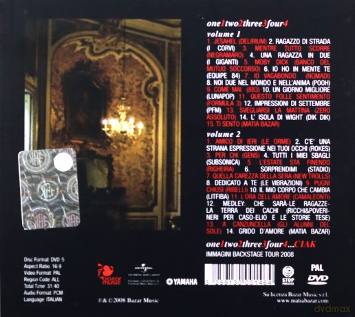 Matia Bazar: One Two Three Four 1 [3CD]