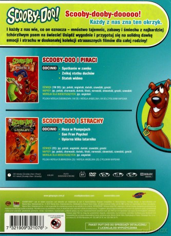 Scooby-Doo: Scooby-Doo i strachy / Scooby-Doo i piraci [BOX] [2DVD]