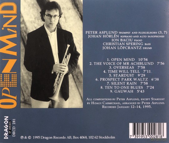 Peter Asplund: Open Mind [CD]