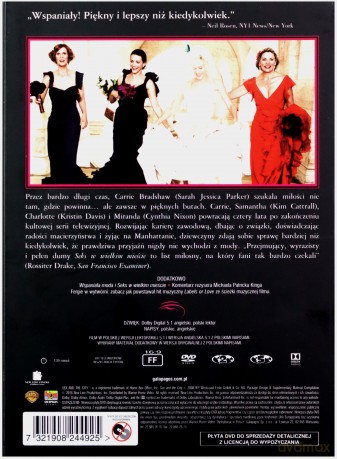 Seks w wielkim mieście (Zakochane kino) [DVD]