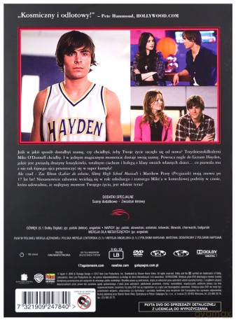 17 again (Zakochane kino) [DVD]