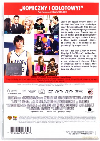 17 again (Zakochane kino) [DVD]