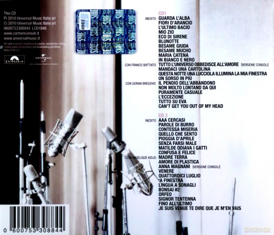 Carmen Consoli: Per Niente Stanca [2CD]