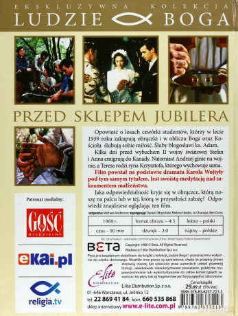Przed sklepem jubilera: Karol Wojtyła (Ludzie Boga) (booklet) [DVD]
