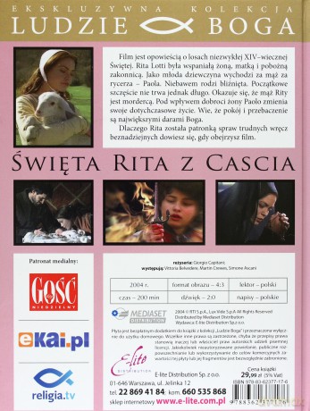 Święta Rita (Ludzie Boga) (booklet) [DVD]