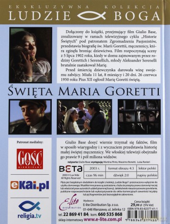 Maria Goretti (Ludzie Boga) (booklet) [DVD]