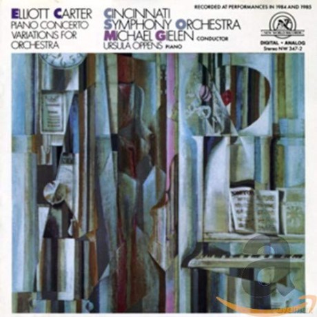 Elliott Carter: Piano Concerto Variations For Orchestra [CD]
