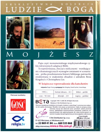 Mojżesz (Ludzie Boga) (booklet) [DVD]