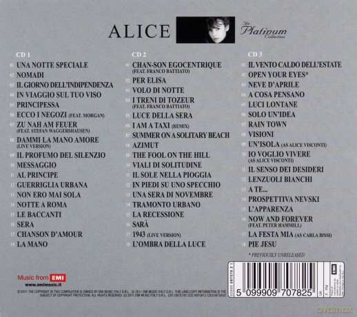 Alice: Platinum Collection [3CD]