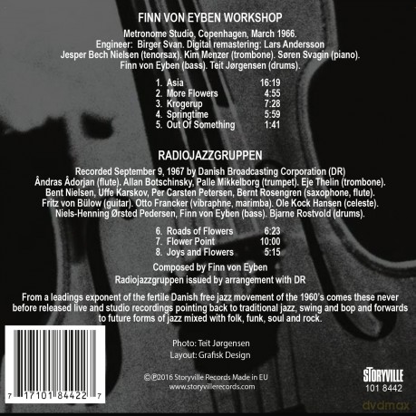 Finn Von Eyben Workshop: Plays Finn Von Eyben [CD]