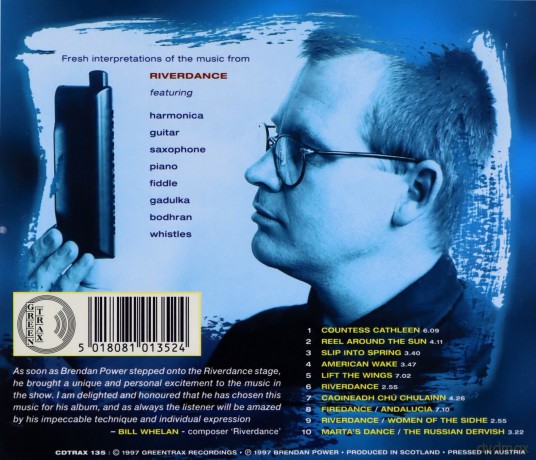 Brendan Power: Plays Music Riverdance [CD]