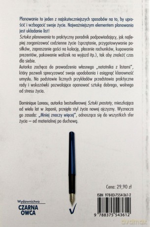 Sztuka Planowania - Dominique Loreau [KSIĄŻKA]