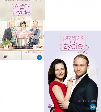 Przepis na życie sezon 1+2 Pakiet [8DVD]