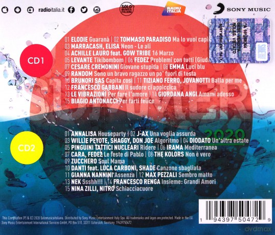 Radio Italia Summer 2020 [2CD]