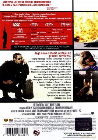 Bullitt edycja specjalna (Legendy Kina) [2DVD]