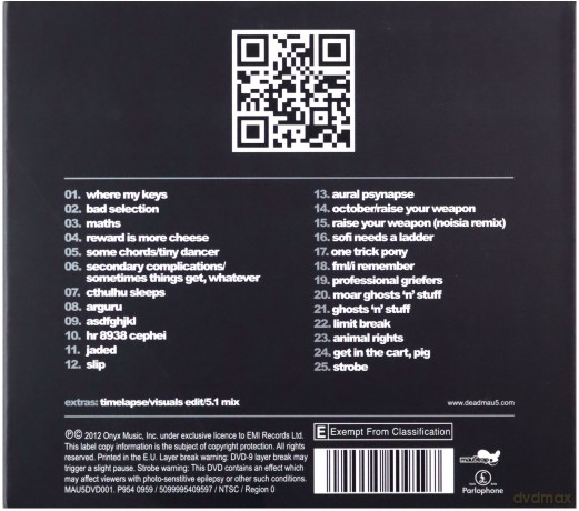 Deadmau5: Meowingtons Hax Live From Toronto (Ntsc) (digipack) [DVD]