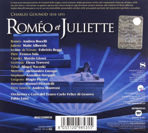 Andrea Bocelli: Romeo Et Juliette [2CD]