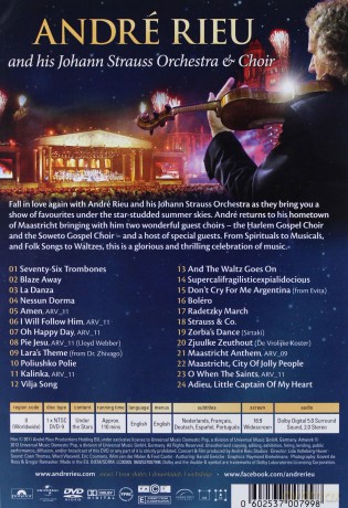 Andre Rieu: Under The Stars Live In Maastricht V [DVD]