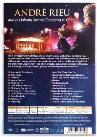 Andre Rieu: Under The Stars Live In Maastricht V [DVD]