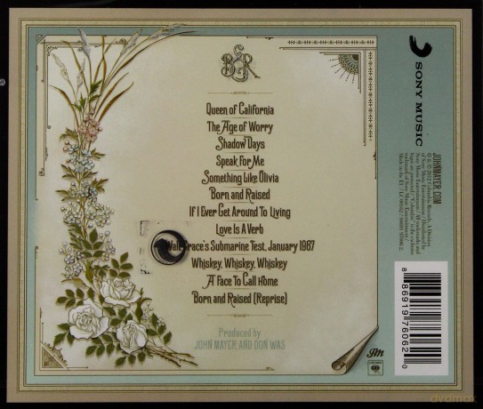 John Mayer: Born And Raised [CD]