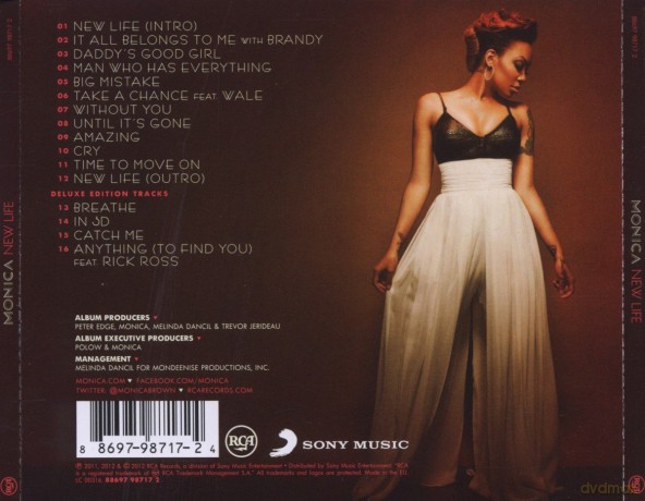 Monica: New Life (Deluxe Version) [CD]