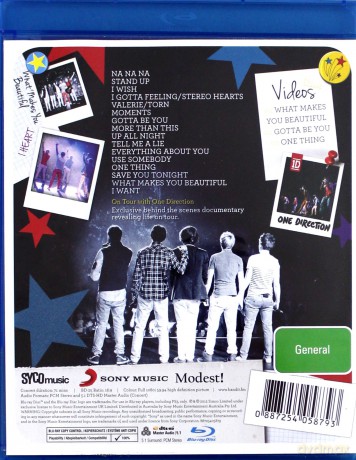 One Direction: Up All Night - The Live Tour [Blu-Ray]