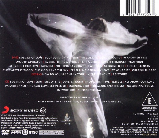 Sade: Bring Me Home - Live 2011 [DVD]+[CD]