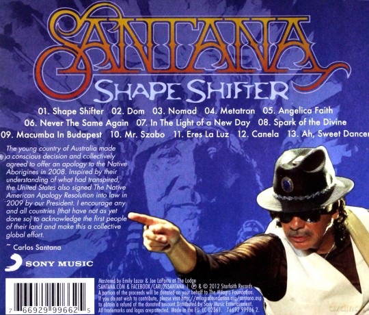 Santana: Shape Shifter [CD]