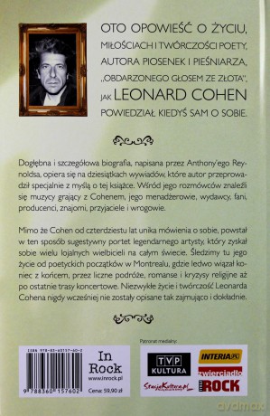 Leonard Cohen. Życie sekretne - Anthony Reynolds [KSIĄŻKA]