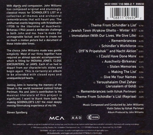 Schindler's List [2CD]