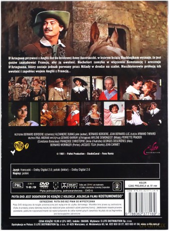 Trzej muszkieterowie cz. 2 - Zemsta Milady (Kolekcja filmu kostiumowego) (booklet) [DVD]