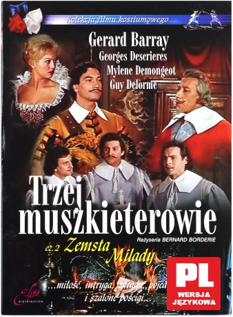 Trzej muszkieterowie cz. 2 - Zemsta Milady (Kolekcja filmu kostiumowego) (booklet) [DVD]