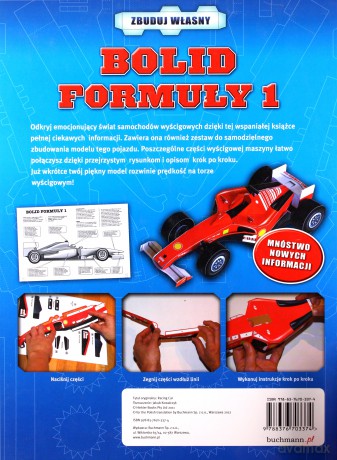 Bolid formuły 1. Zbuduj własny [KSIĄŻKA]