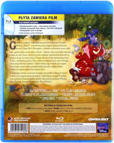 Tarzan (Disney) [Blu-Ray]