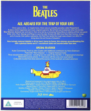 The Beatles: Yellow Submarine Limited (digipack) [Blu-Ray]