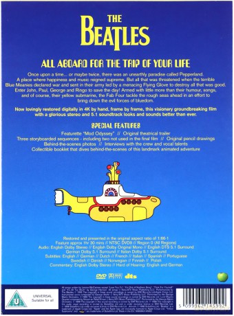 The Beatles: Yellow Submarine (NTSC) Limited (digipack) [DVD]